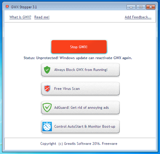 GWX Stopper Windows 11 download