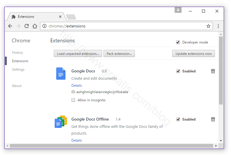 Remove {{Keyword}} Virus from Chrome Extensions