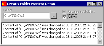Folder Monitor Demo