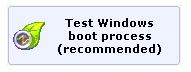 Test Windows boot