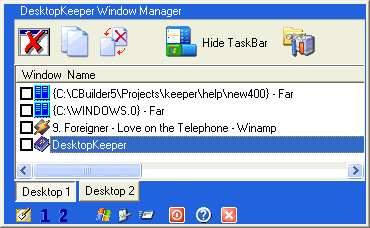 DesktopKeeper Windows Manager