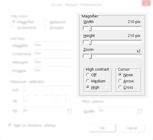 Screen Beagle Preferences Magnifier