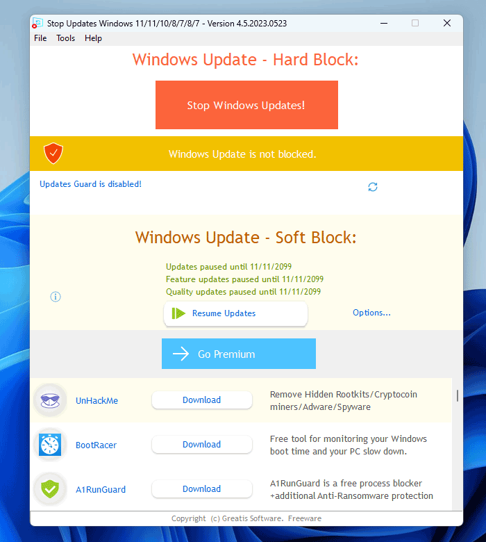 Windows Updates 100% Blocked
