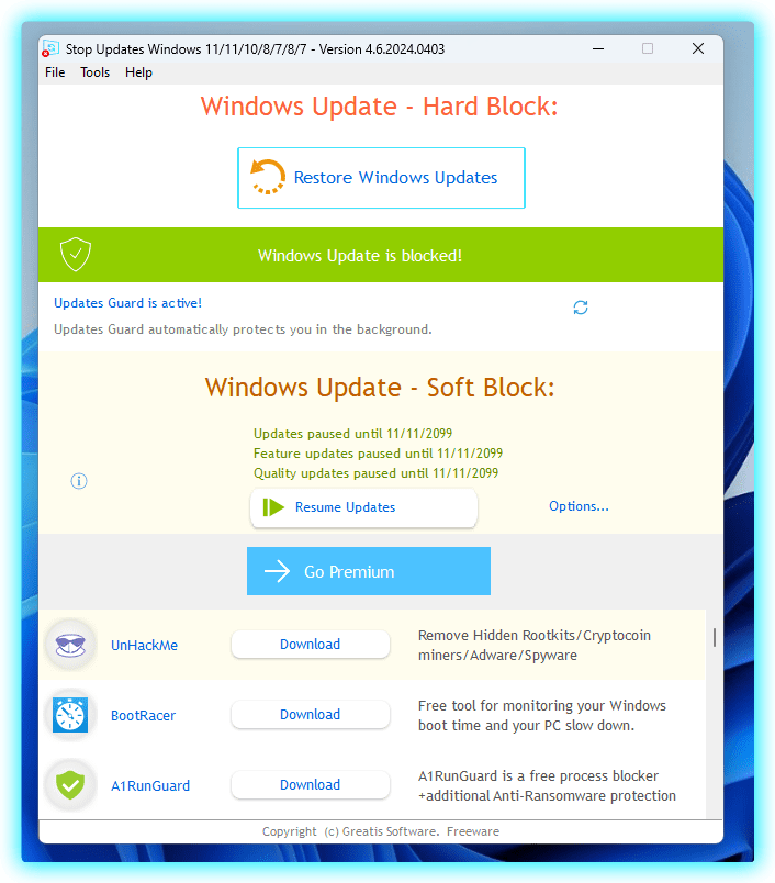 Windows Updates 100% Blocked