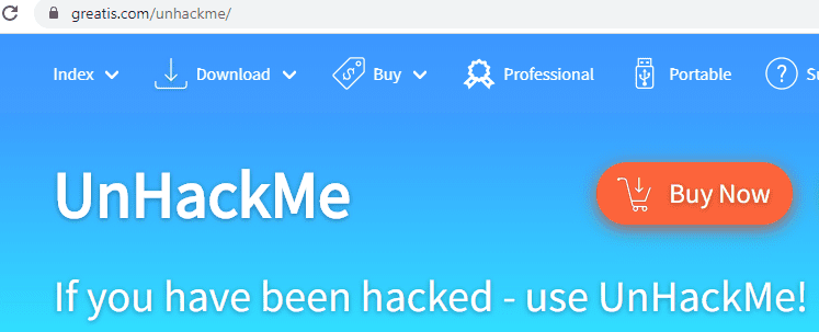 UnHackMe site