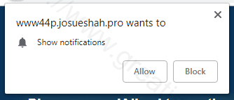 Remove JOSUESHAH.PRO pop-up ads