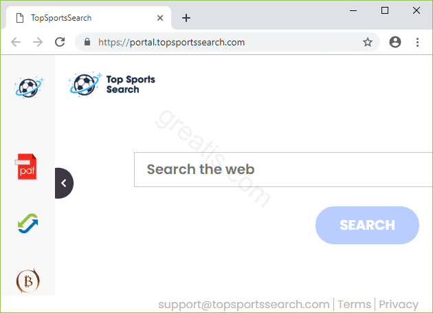 Remove TOPSPORTSSEARCH.COM search hijacker