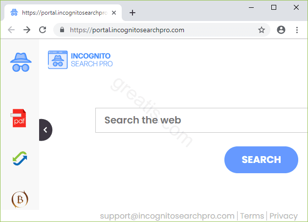 Remove INCOGNITOSEARCHPRO.COM search hijacker