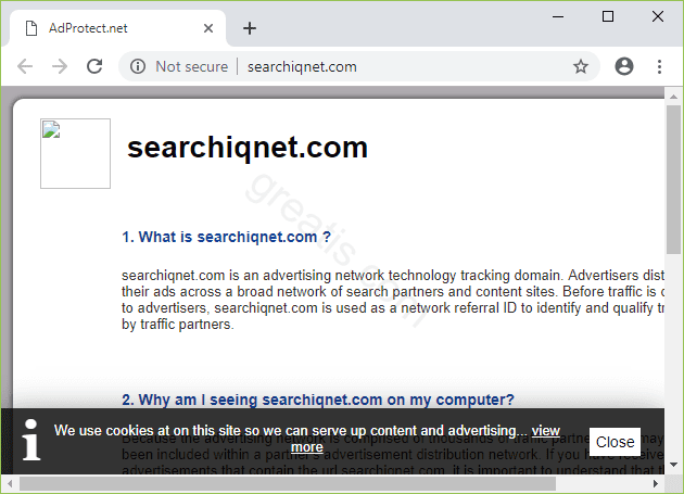 Remove SEARCHIQNET.COM search hijacker