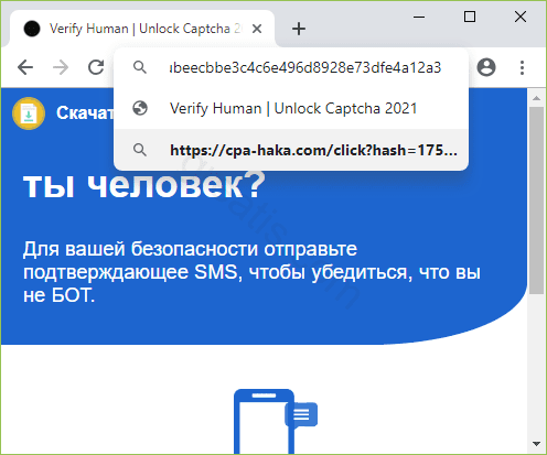 Remove CPA-HAKA.COM pop-up ads