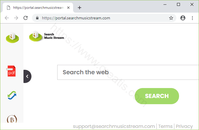 Remove SEARCHMUSICSTREAM.COM search hijacker