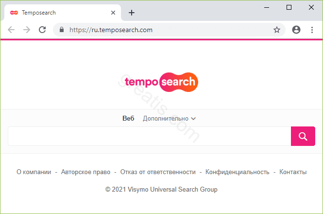Remove TEMPOSEARCH.COM search hijacker