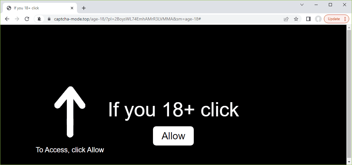 Remove CAPTCHA-MODE.TOP pop-up ads
