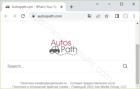 Remove WWW.AUTOSPATH.COM search hijacker