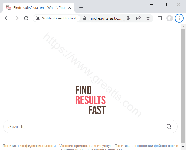Remove FINDRESULTSFAST.COM search hijacker