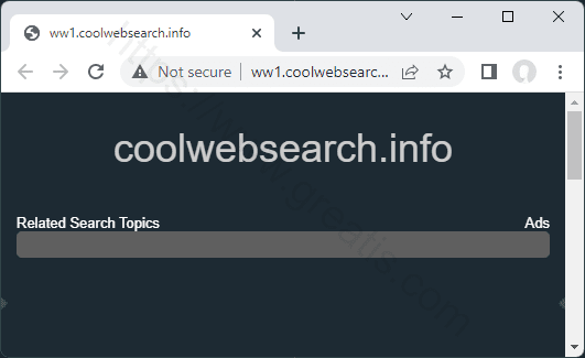 Remove COOLWEBSEARCH.INFO pop-up ads