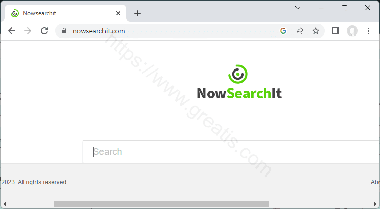 Remove NOWSEARCHIT.COM search hijacker