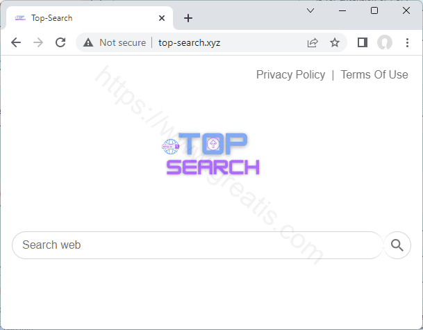 Remove TOP-SEARCH.XYZ search hijacker