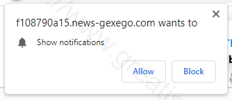 How to get rid of NEWS-GEXEGO.COM virus
