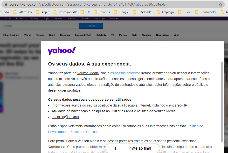 Each time I open a new window, and type "whatever" in that new address bar window, I get this "Yahoo Search" as attached